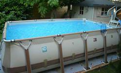 Piscine hors sol KD teck
