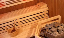 Intérieur de sauna