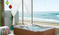 Jaccuzi 3 places avec place allongée