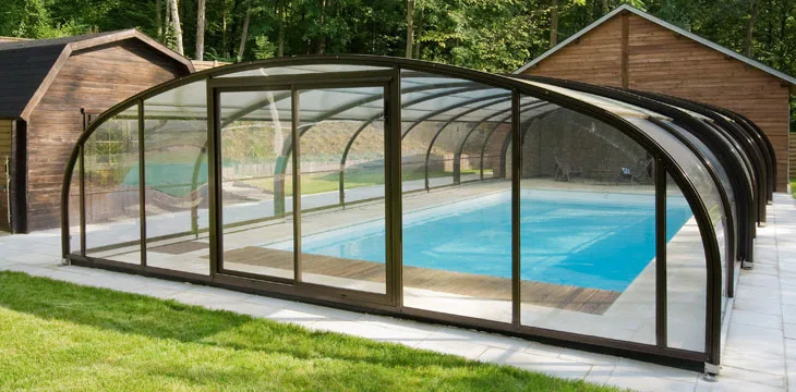 Abri de piscine cintré à Deauville (14)