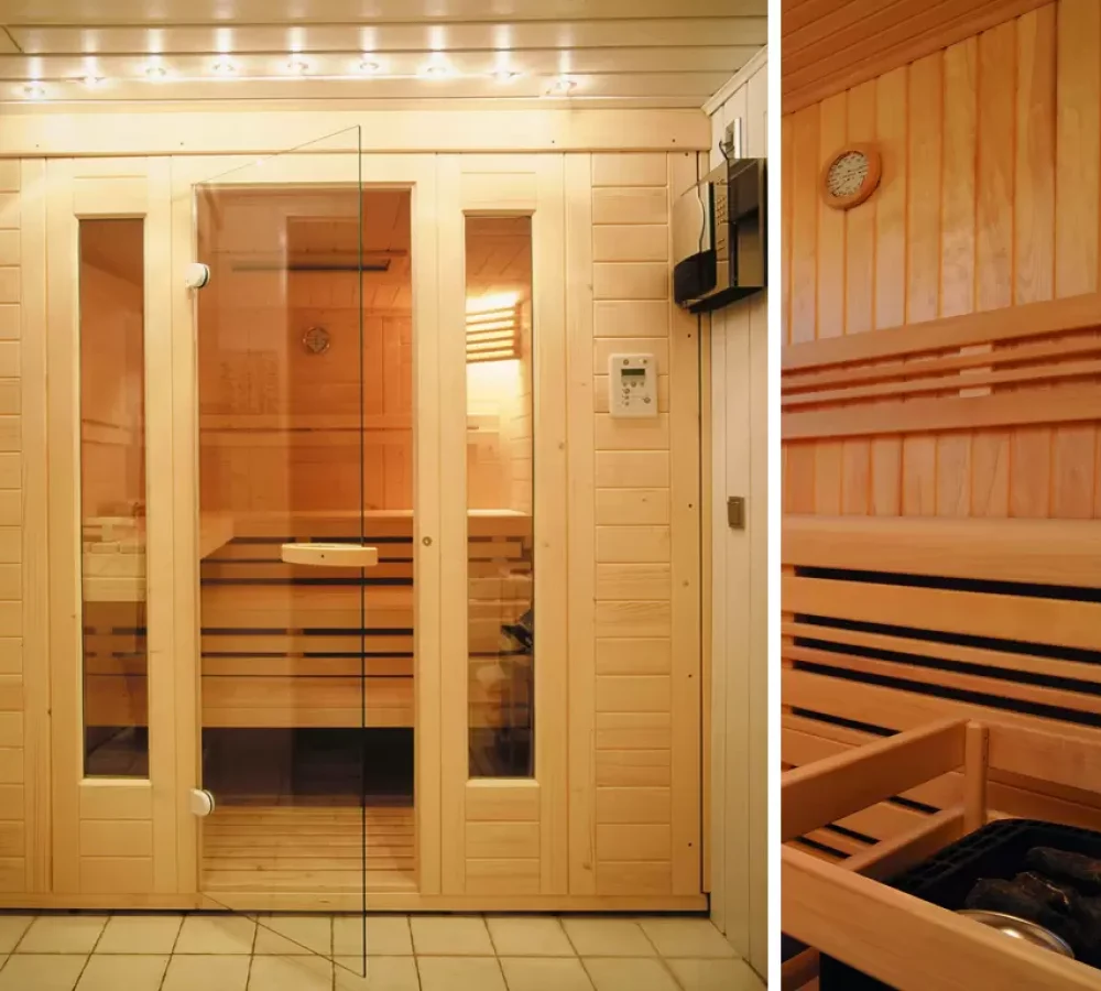 Confiez l'agencement de vos saunas et hammams chez Delalande Piscines & Spas