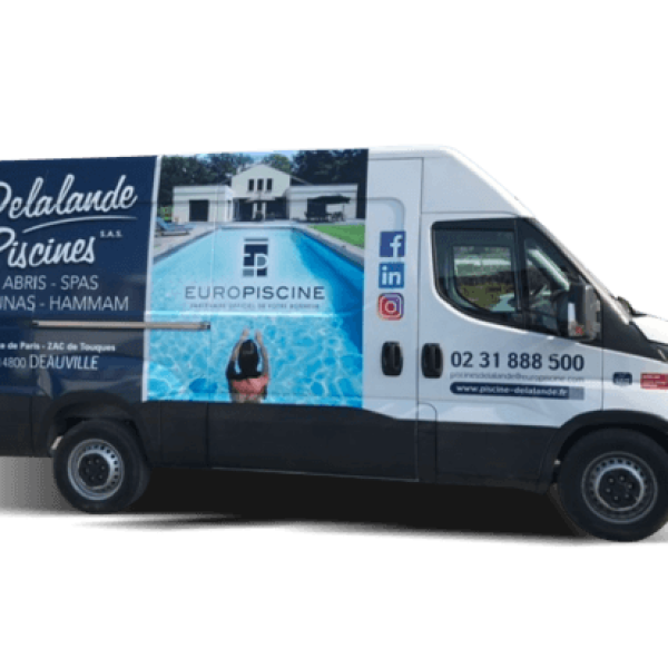 Camion Delalande Piscines & Spas